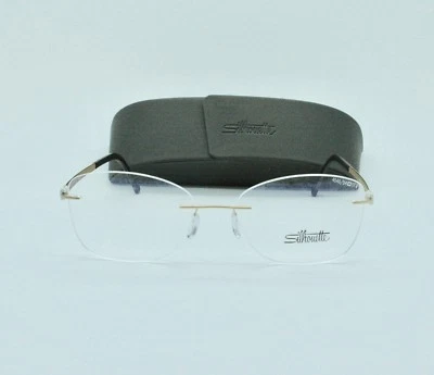 SILHOUETTE 4545 Flora Edition Ladies Rimless Glasses Silhouette Case Brand New