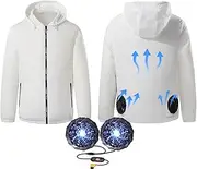 [KUMADAI] Sun Protection Jacket USB Charging Cooling Jacket Air Conditioned Jacket Lightweight Quick Dry Outdoor Cool Coat