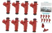 8PCS Compatible with Fuel Injectors Mercedes-Benz C55 CL55 CLK55 E55 G55 S55