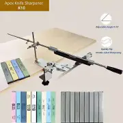 Adjusted Angle Precise Knife Sharpener 360 Degree Flip K10 with Sharpening Stone