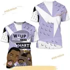 Match J0rd@n 11 Low Pure Violet, M@rt-in Tv 90s Melanin Got Em 3D Shirt