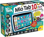 Lisciani Giochi-Mio Tab 10 Inch STEM Coding XL 2021, Multicoloured, 89055