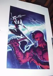 Elektra Poster # 3 vs Skrull Daredevil Secret Invasion Marko Djurdjevic