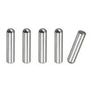 8x35mm Dowel Pins, 5pcs Round Head Flat Chamfered End Dowel Pin