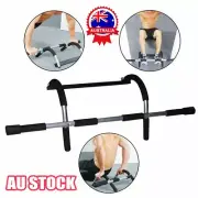 Chin Pull Up Bar Gym Door Doorway MuscCG Power Fitness Exercise Station Portable