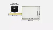 Touch Screen for TPC-1261H-A1CE TPC-1270H-C1BE Glass Panel Digitizer AMK