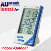 LCD Humidity Meter Hygrometer Digital Indoor Outdoor Temperature New