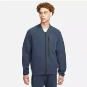 Nike Sportswear Tech Fleece Mens Bomber Jacket Sz Lg Obsidian Black FB8008 473