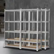 Sharptoo 4x1.5m Garage Shelving Shelves Warehouse Racking Storage Rack Pallet