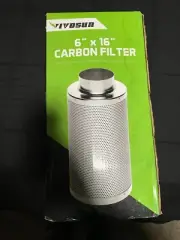 VIVOSUN 6 Inch Air Carbon Filter Smelliness Control w/ Australia Virgin Charcoal