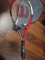 ROGER FEDERER Signed Tennis Racquet *FED EXPRESS* with COA *THE GREATEST*