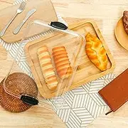 Charcuterie Board with Lid, Portable Bamboo Cutting Board, Heat Resistant Cheese Boards for Picnic Camping Party