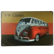 VW Combi Van Tin Sign 30x20cm