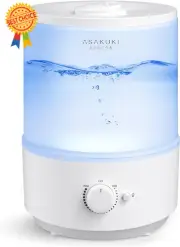 3L Cool Mist Humidifier – Quiet Top Fill, Oil Diffuser, Night Light, Auto Off