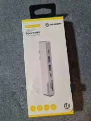 ALOGIC USB-C DOCK NANO DOCKING STATION FOR MACBOOK PRO & AIR - SPACE GREY - NEW