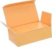 MUCKLILY 100pcs English Learning Cards Index Cards Business Cards Blank Cards White Card Cards Blank Round Corner Note Cards Blank Study Cards White Message Cards Orange