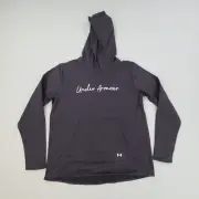 Under Armour Sweater Womens Large Black Hoodie Sweatshirt Pullover Casual Ladies