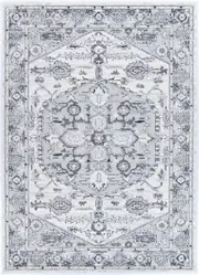 Opaline Perpignan Grey Traditional Rug