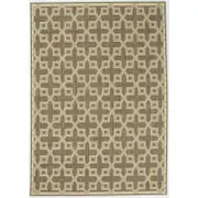 Hufflett 160 x 230cm Silver Hatch Ceduna Polypropylene Flat Weave Rug