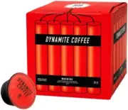Dynamite Coffee with extra caffeine 16 Pods CapsulesCoffee Intensity Very strong