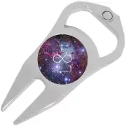 To Infinity and Beyond Golf Ball Marker Divot Repair Tool Bottle Opener