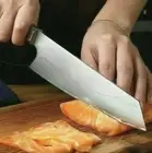 Kiritsuke Knife Japanese Damascus Steel VG10 Core Wood Handle Chef Slicing Beef