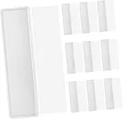 OHPHCALL Self Adhesive Label Holders 60pcs Easy Insertion for Pantry Bookshelf and