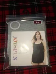 Joyspun Nursing Cami Size S-M GREY Built In Shelf Bra New (Eb27)