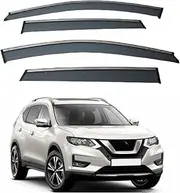 Window Visors, Compatible with Nissan Xtrail X-Trail Rouge T32 2014 2-2021 Sun Rain Guard Vent Deflectors
