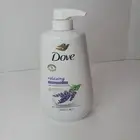 Dove Relaxing Lavender Oil & Chamomile Body Wash 30.6oz Pump Bottle 24H Moisture