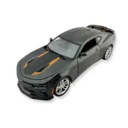 Maisto Licensed 1:18 Scale Chevrolet Camaro 50th Anniversary 2017 Diecast Model Car Grey