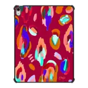 iPad Air 13-inch (M2/M3) iPad Impact Case EttaVee Leopard Print No.2