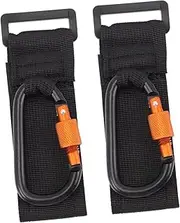 Kisangel 2Pcs Stroller Hooks Clips for Hanging Bags Durable Stroller Bag Organizer Practical Wagon Accessories for Shopping Travel and Outdoor Use