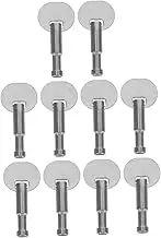 HEALEEP Upgrade Old Music Boxes 10pcs Metal Winder Replacement Keys for Musical Box Repairs