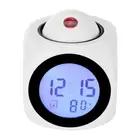 Wall Projection Clock Multi-Function Digital Projection Alarm Clock Temperature