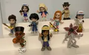 NETFLIX STRANGER THINGS UPSIDE DOWN SERIES 1 YUME 10 FIGURES Great Set Max RARE