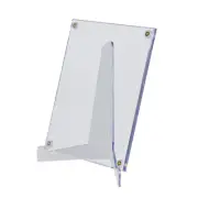 1 Pc Large Lucite Easel Stand for Card Photo Holders Display Storage Protector