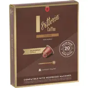 Vittoria Italian Nespresso Compatible Coffee Capsules 20 pack