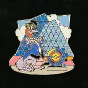 WDW Figment as Dreamfinder Journey Into Imagination Booster Set Epcot Disney Pin