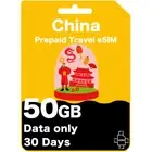 China Prepaid Travel eSIM (Data Only)