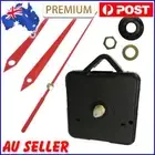 Quartz DIY Wall Clock Movement Mechanism Include Hands Repair Parts(Red)