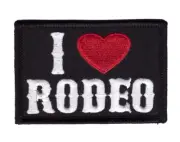 I love Rodeo Patch for VELCRO® BRAND Hook Fastener