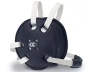 Cliff Keen YE58 Youth Signature Wrestling Headgear, Color Black/White