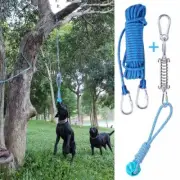 Dog Spring Pole Toys Dog Outdoor Toys Hanging Exercise Rope for Dogs Puppy Chew