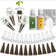 67Pcs for Aerogarden, Idoo Hydroponic Growing Systems Aero Gardening Seed Pod...