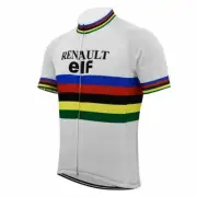 Retro Elf Cycling Jersey Bicycle Jersey Cycling Shirt Cycling Tops Bike Jersey