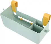 WHAMVOX Bed Storage Hanging Desktop Organizer Bunk Bed Bedside Storage Organizer Green for Dorm