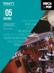 Trinity Rock & Pop 2018 Drums Grade 5 Drum Instruction Book NEW 000288799