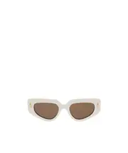 Loewe Cat Eye Frame Sunglasses 51 white