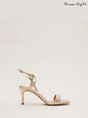 Phase Eight Gold Strappy Sandals (H22494) | $228